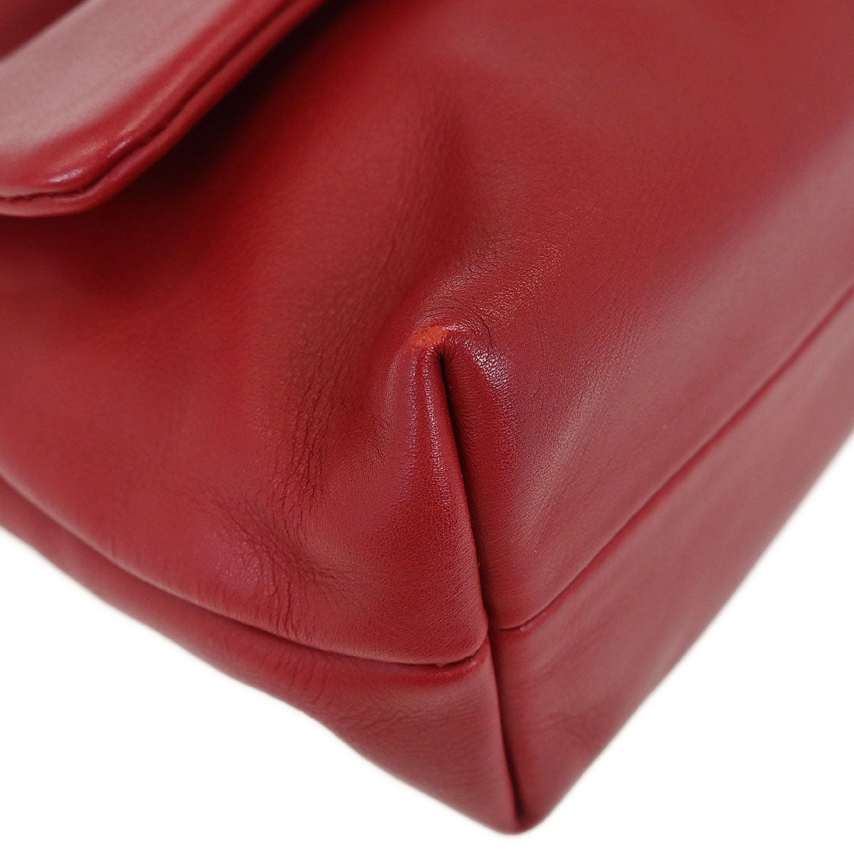 Christian Dior Red Demi Lune Handbag