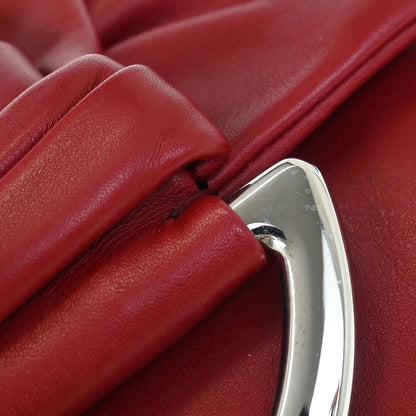 Christian Dior Red Demi Lune Handbag