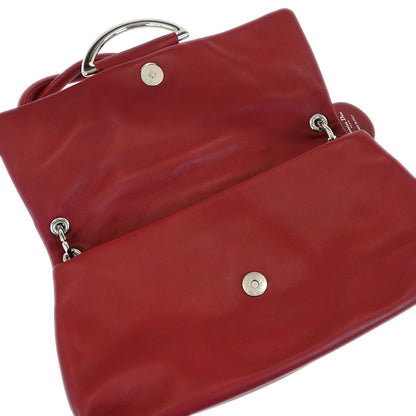 Christian Dior Red Demi Lune Handbag