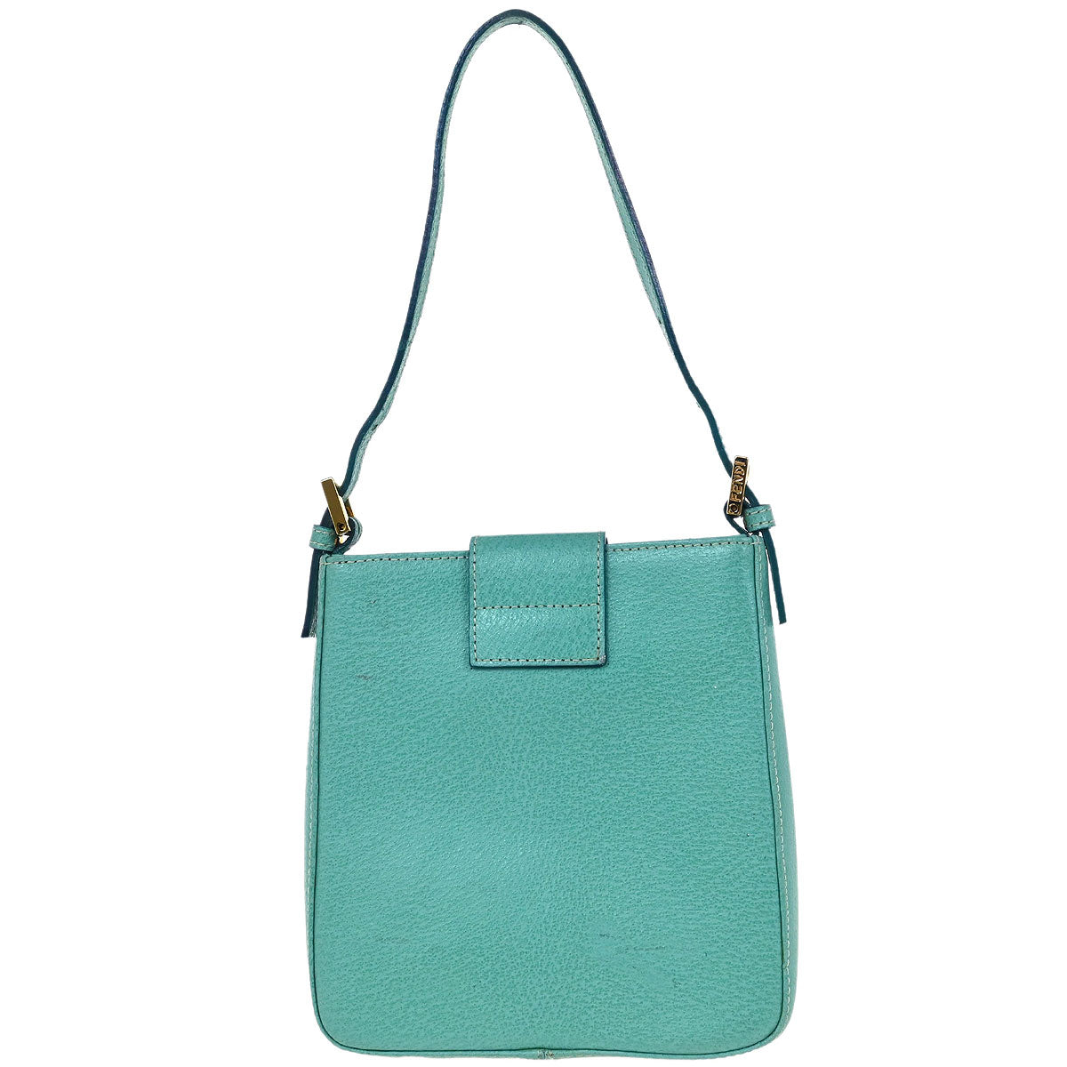 Fendi Green Pigskin Handbag