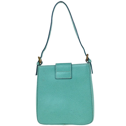 Fendi Green Pigskin Handbag