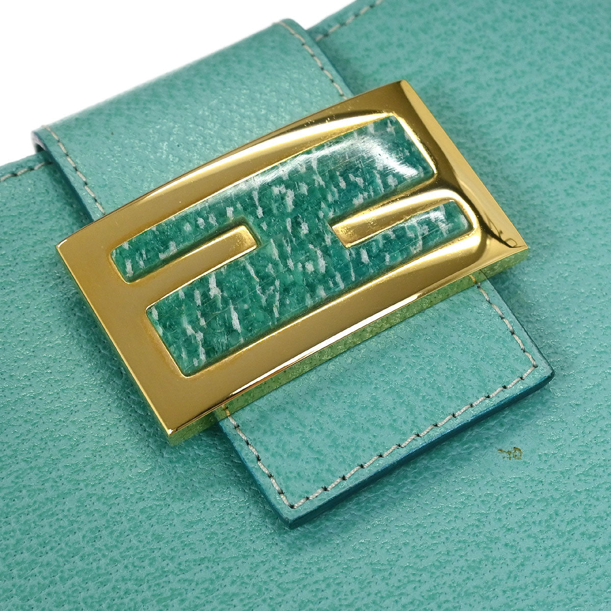 Fendi Green Pigskin Handbag