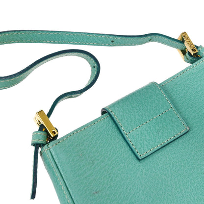 Fendi Green Pigskin Handbag