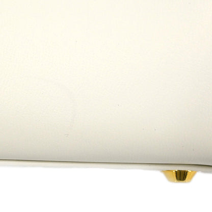 Yves Saint Laurent White 2way Shoulder Handbag