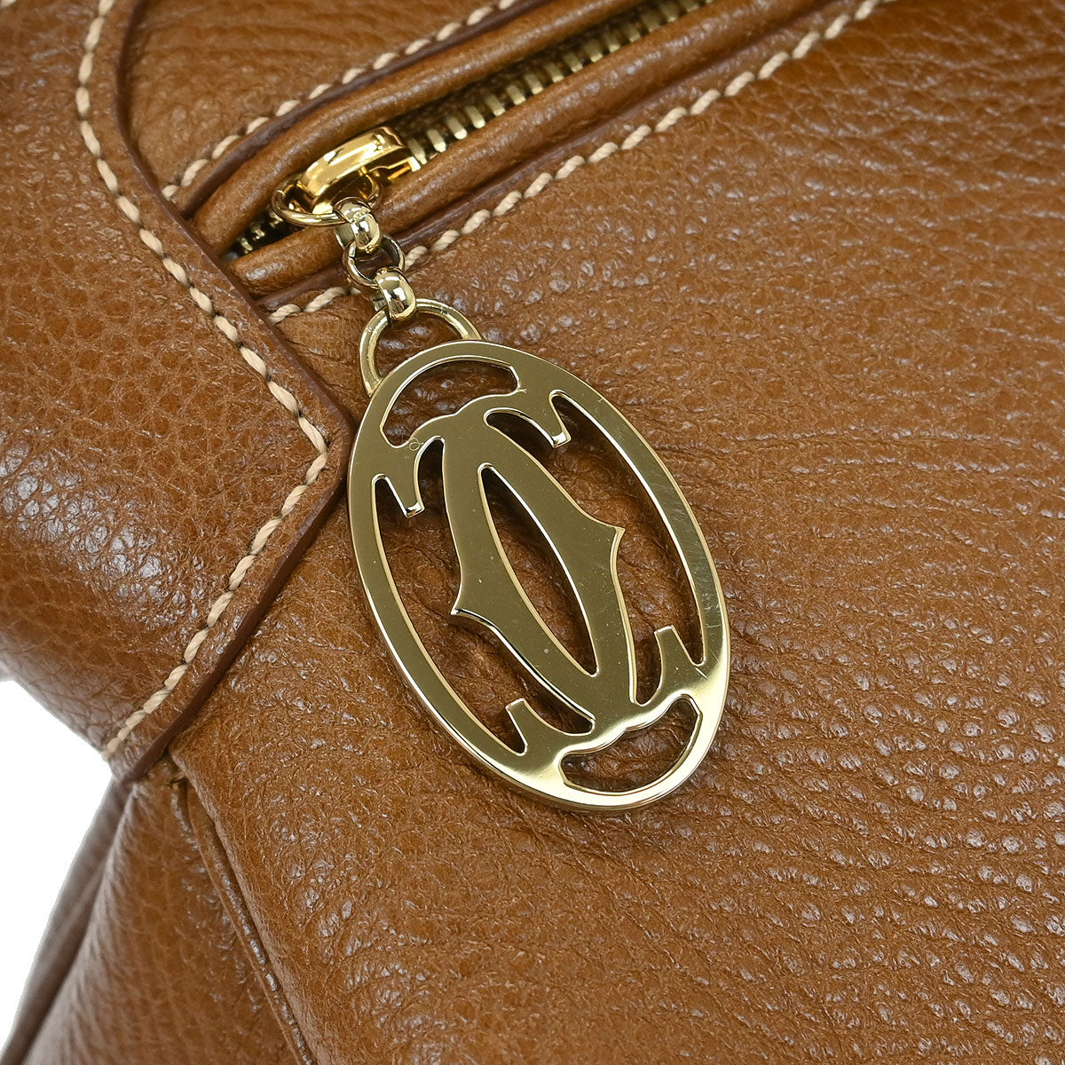 Cartier Brown Marcello Handbag