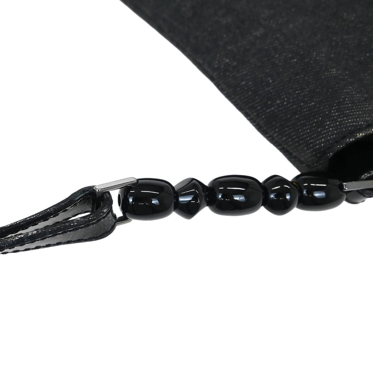 Christian Dior Black Denim Malice Handbag