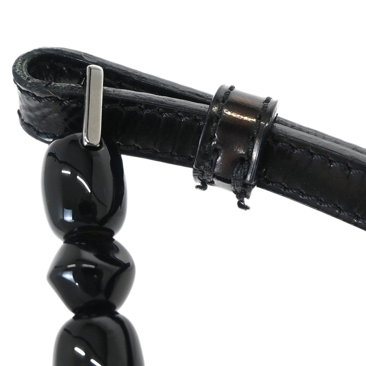 Christian Dior Black Denim Malice Handbag