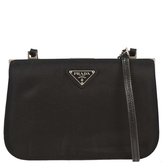 Prada Black Nylon Shoulder Bag