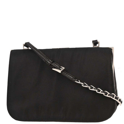 Prada Black Nylon Shoulder Bag