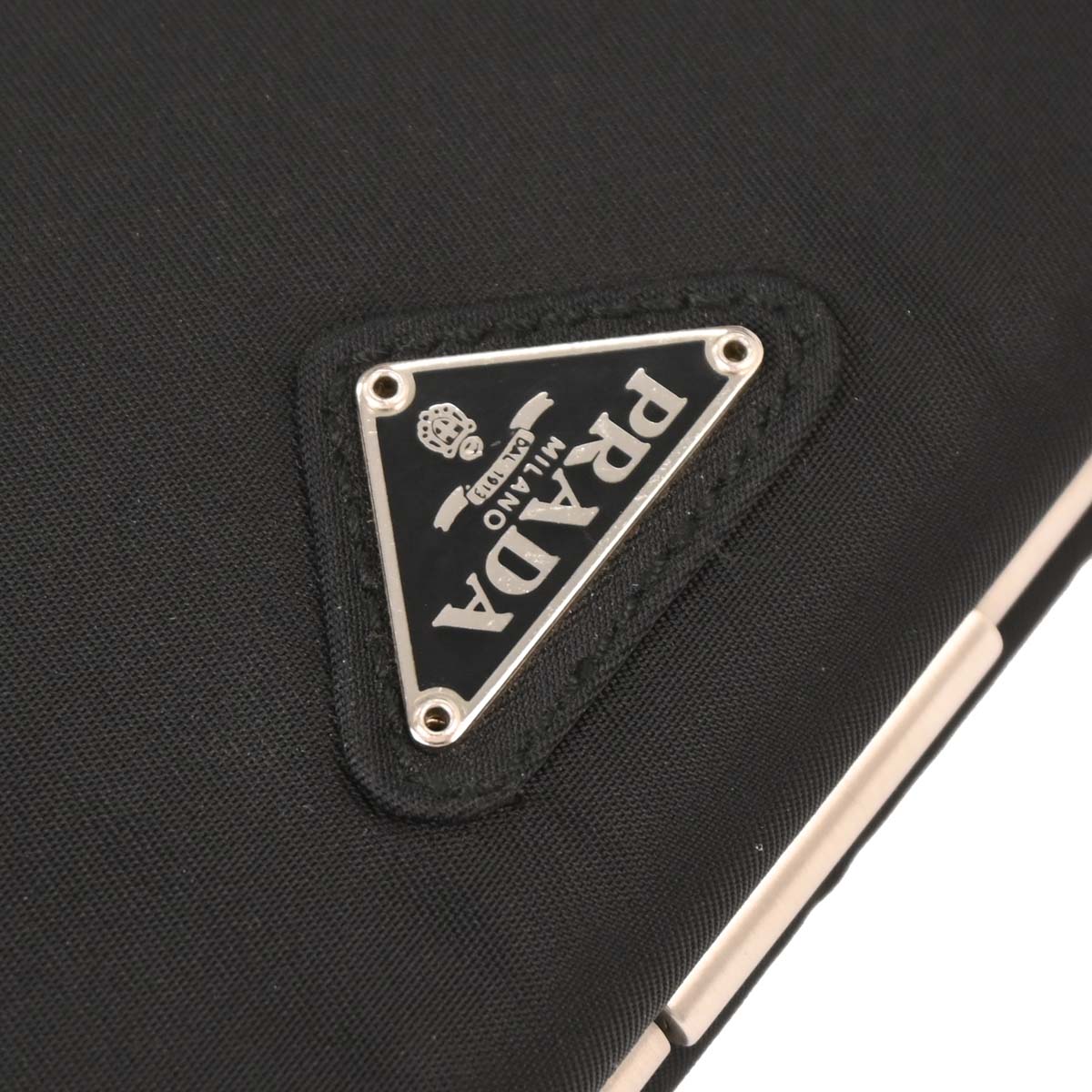 Prada Black Nylon Shoulder Bag