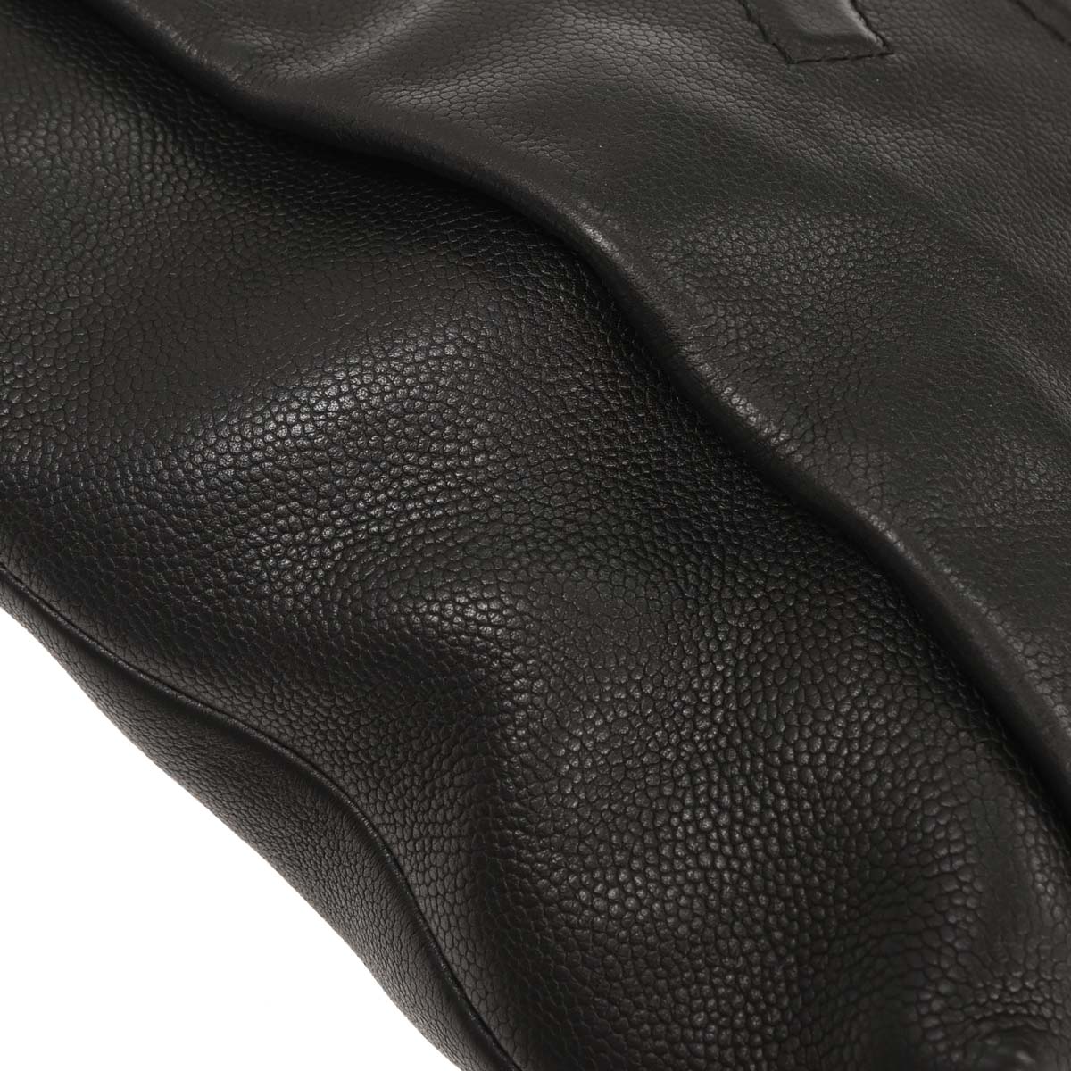 Chanel 2008-2009 Black Caviar Tote Handbag