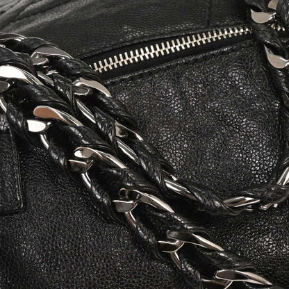 Chanel 2006-2008 Black Caviar Luxury Line Handbag