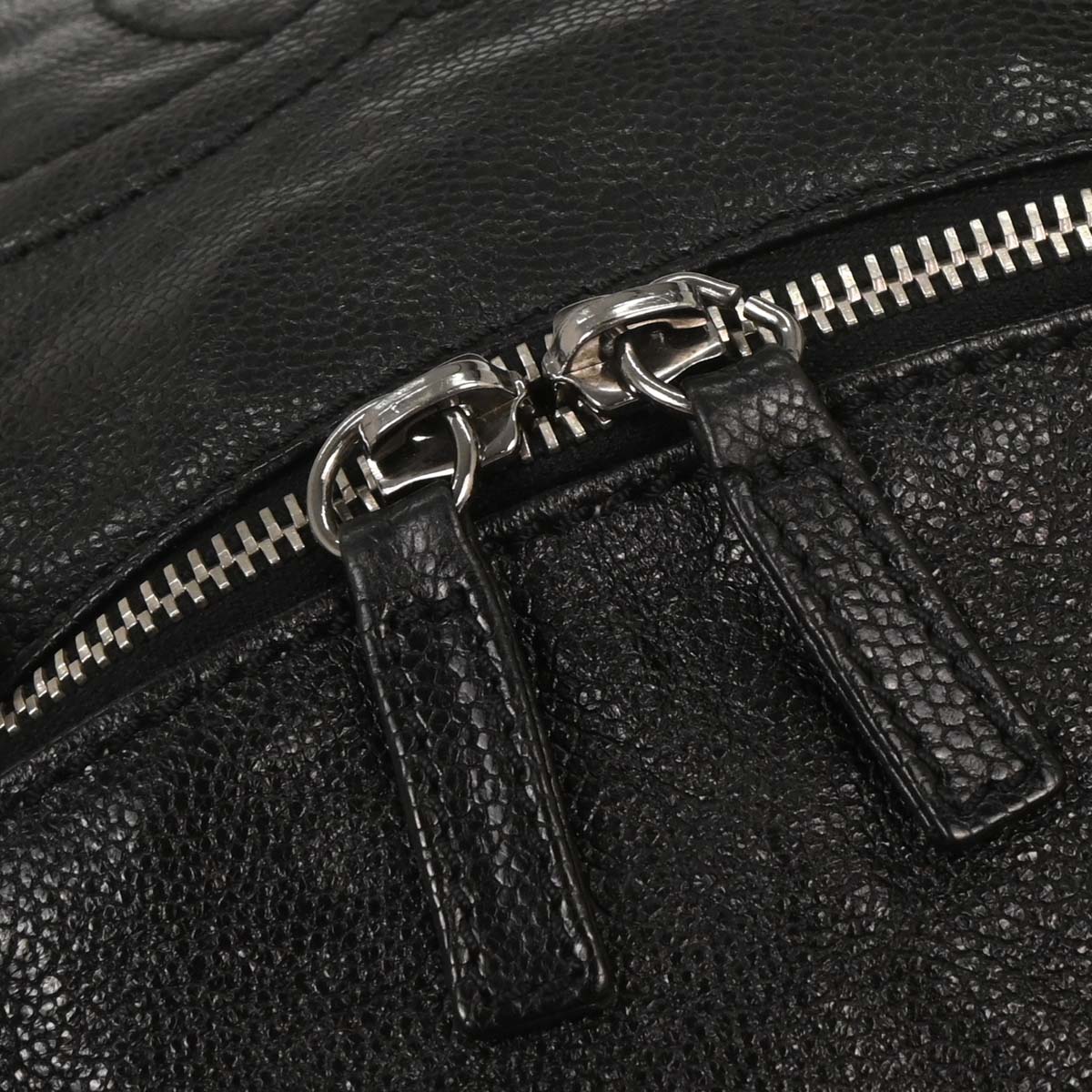 Chanel 2006-2008 Black Caviar Luxury Line Handbag