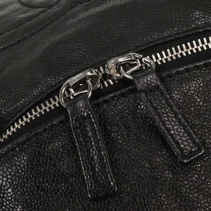 Chanel 2006-2008 Black Caviar Luxury Line Handbag