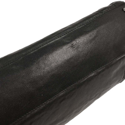 Chanel 2006-2008 Black Caviar Luxury Line Handbag