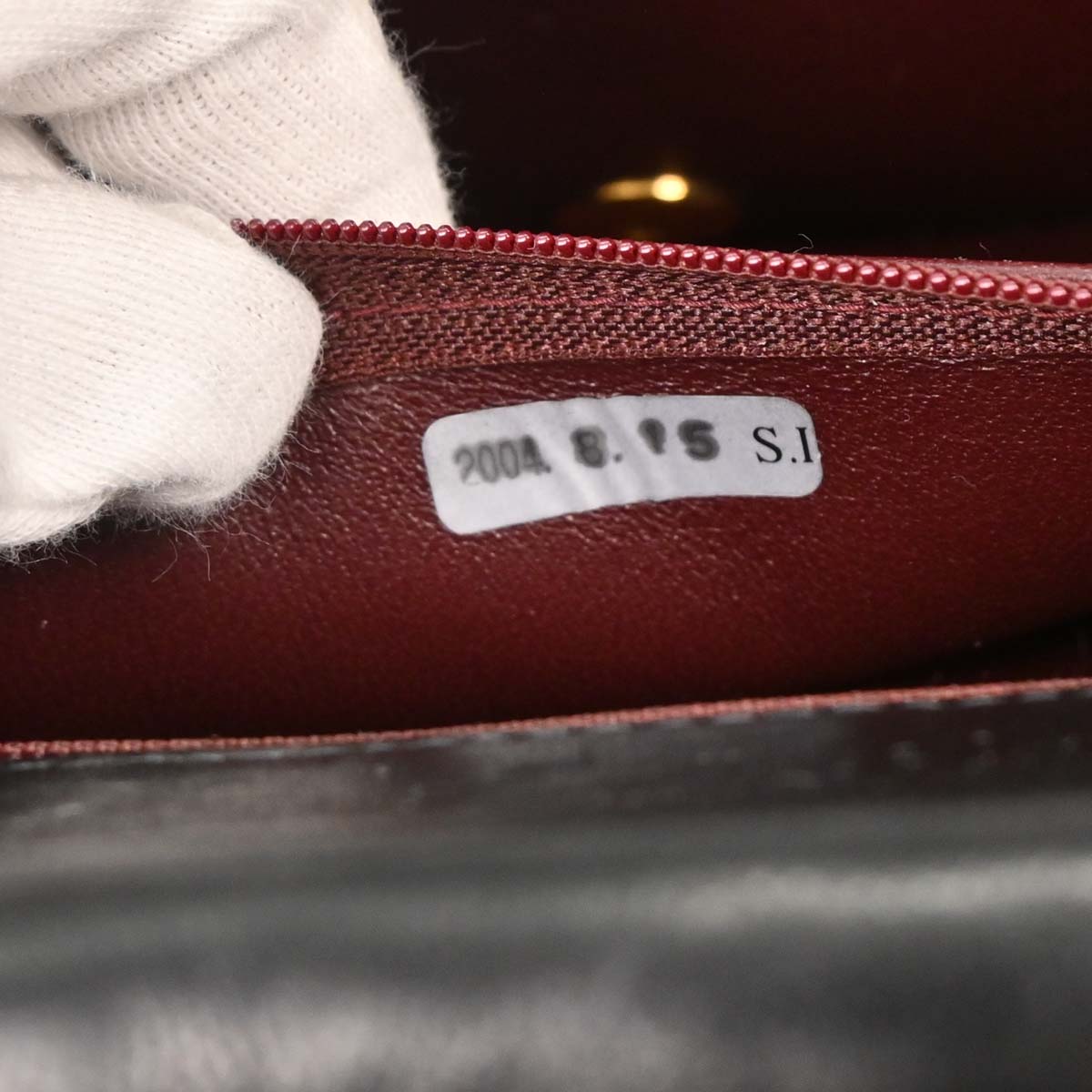 Chanel 2004-2005 Black Lambskin Turnlock Small Full Flap Shoulder Bag