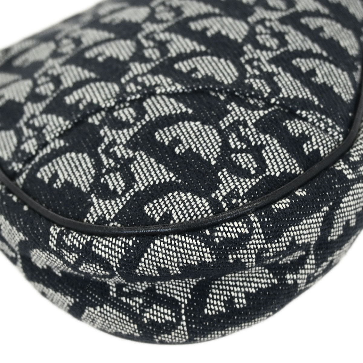 Christian Dior Black Trotter Saddle Handbag