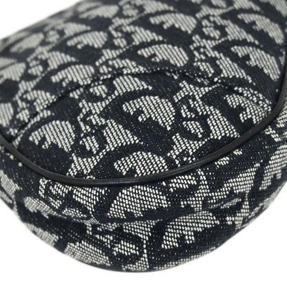 Christian Dior Black Trotter Saddle Handbag