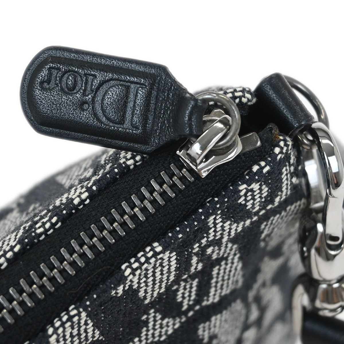 Christian Dior Black Trotter Saddle Handbag