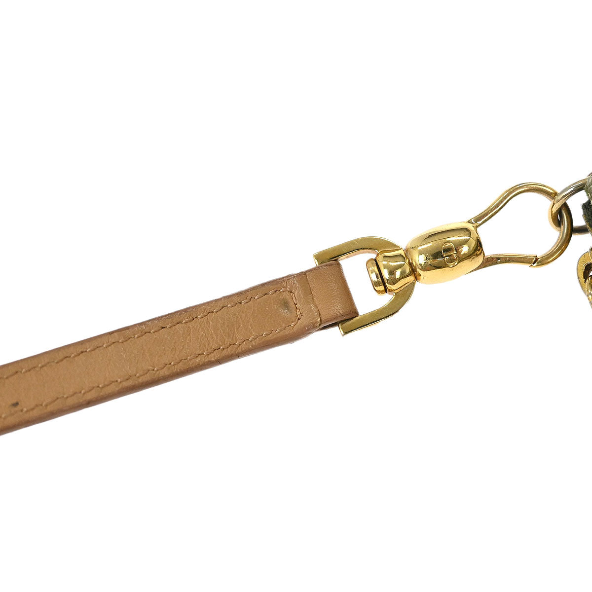 Christian Dior Green Trotter Saddle Handbag