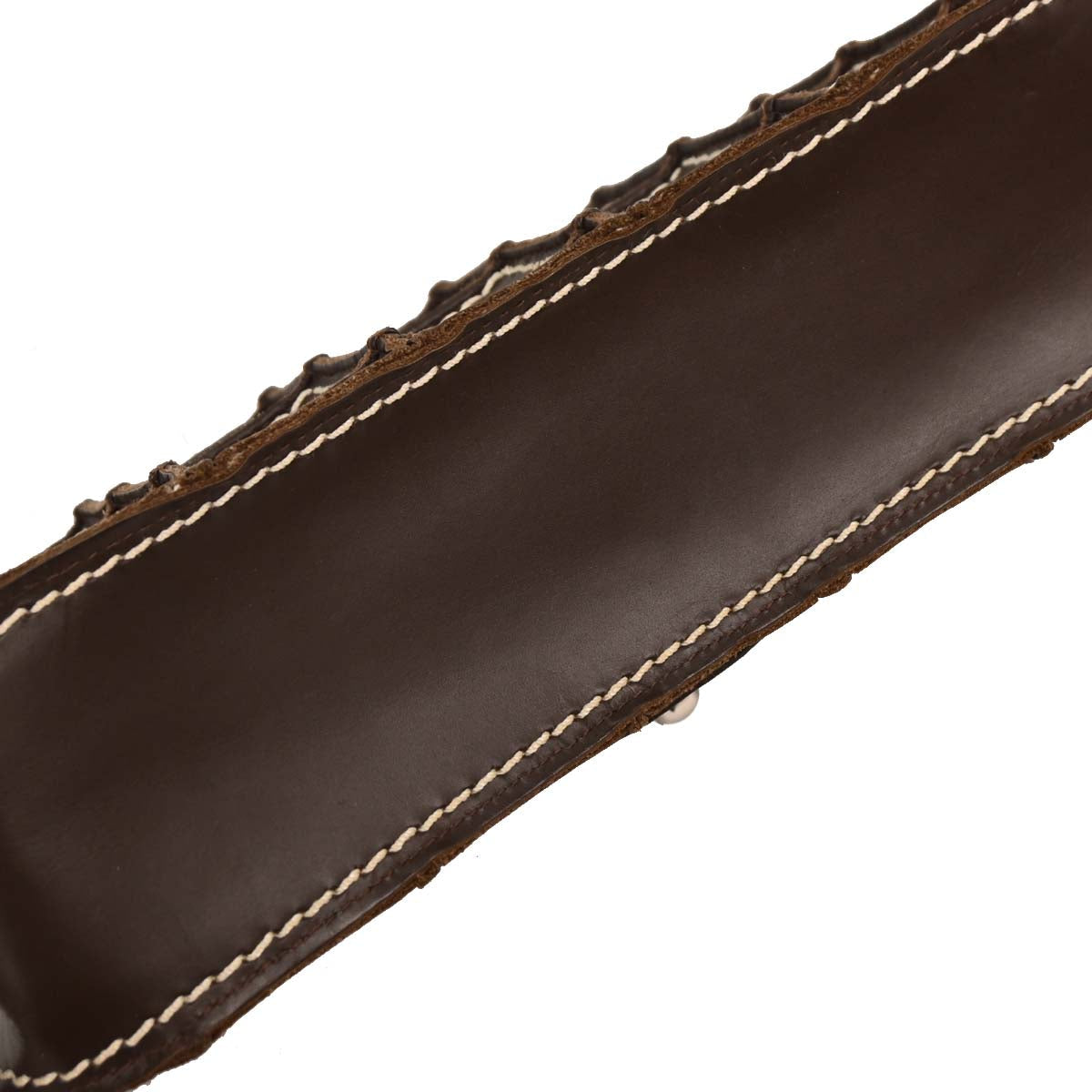 Chanel 2001-2003 Brown Calfskin Wild Stitch Choco Bar Waffle Shoulder Bag