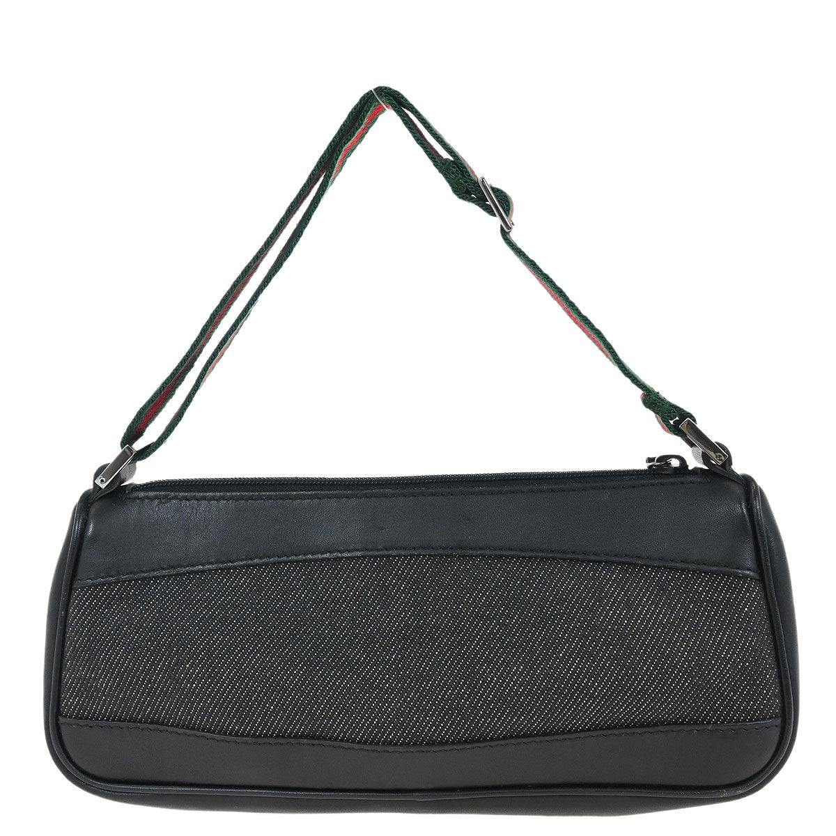 Gucci Black Sherry Accessory Pouch Handbag