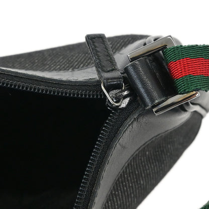 Gucci Black Sherry Accessory Pouch Handbag