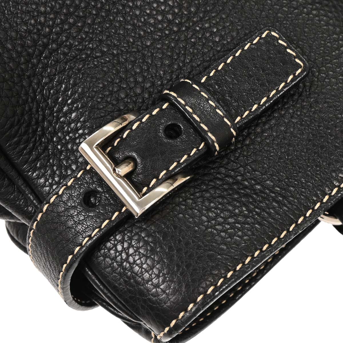 Prada Black Leather Handbag