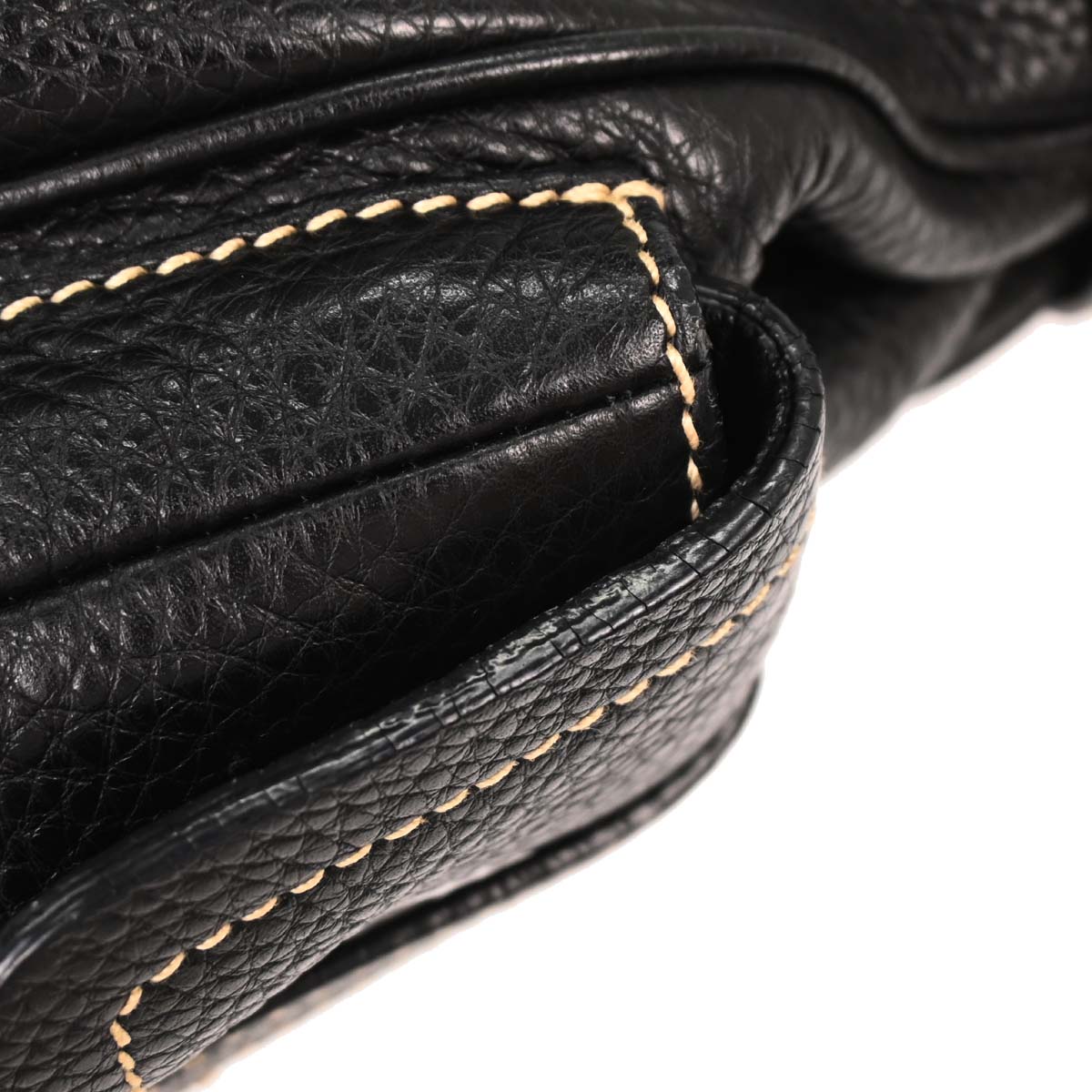 Prada Black Leather Handbag