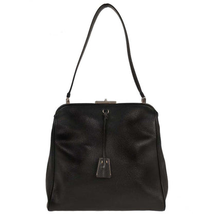 Prada Black Leather Handbag