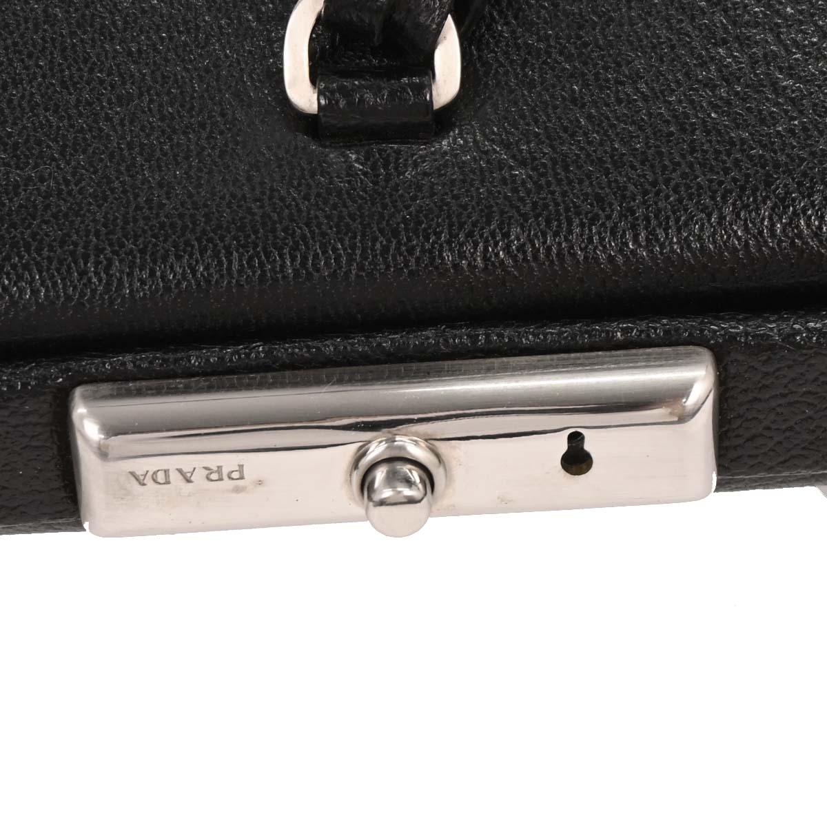 Prada Black Leather Handbag