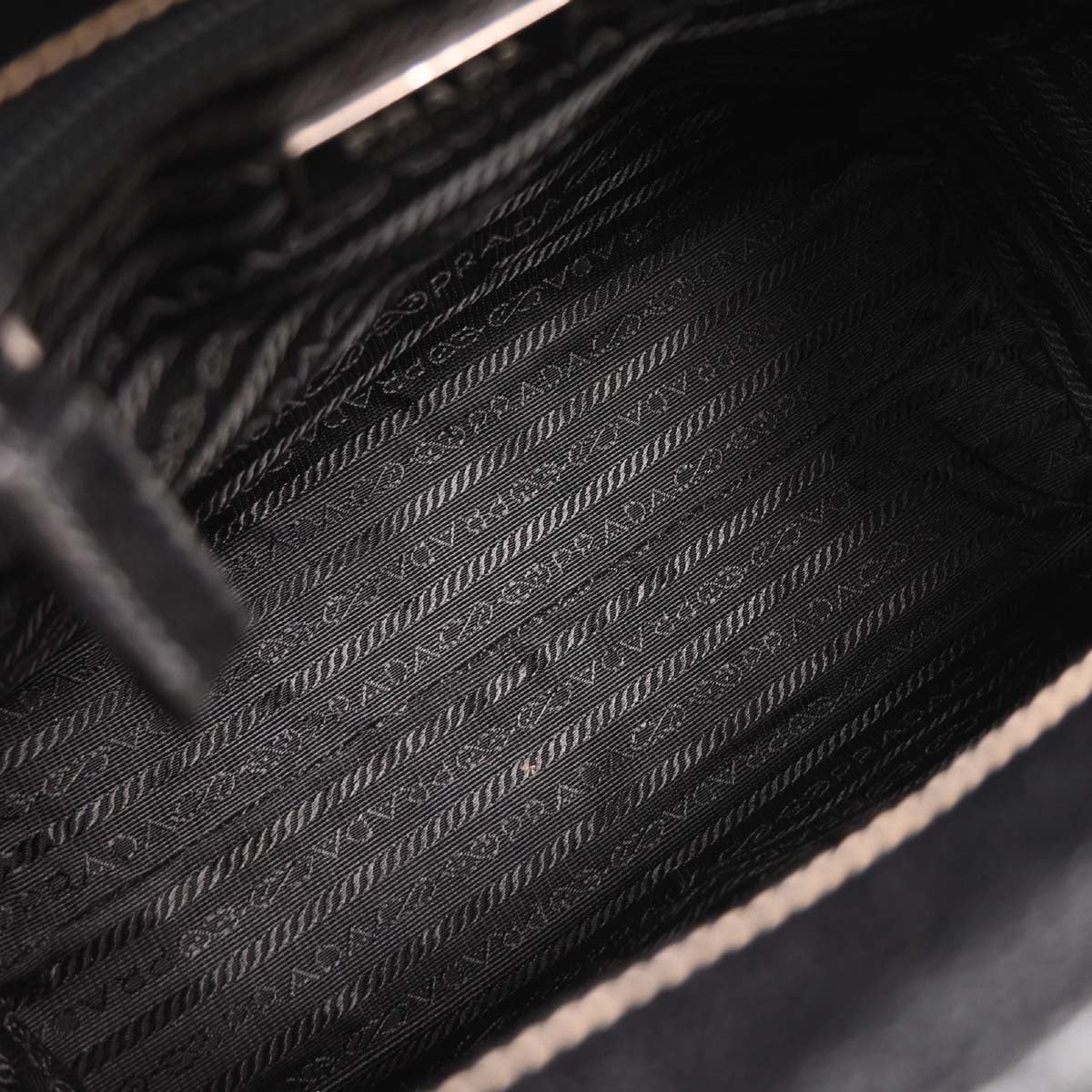 Prada Black Leather Handbag