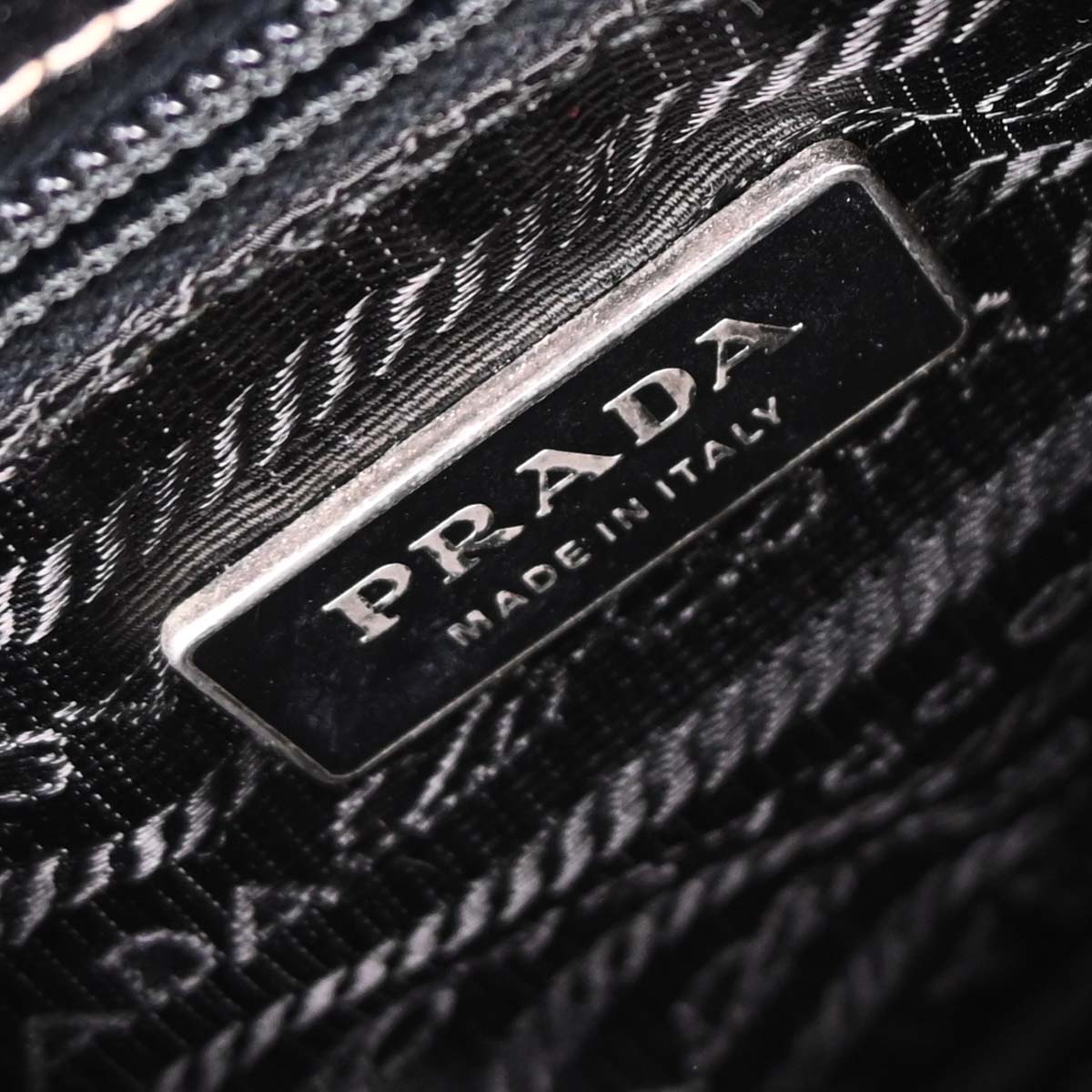 Prada Black Leather Handbag