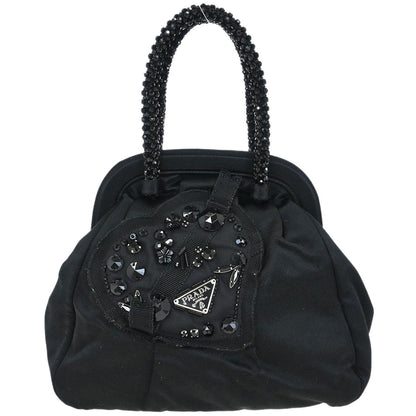 Prada Black Satin Handbag