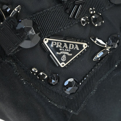 Prada Black Satin Handbag