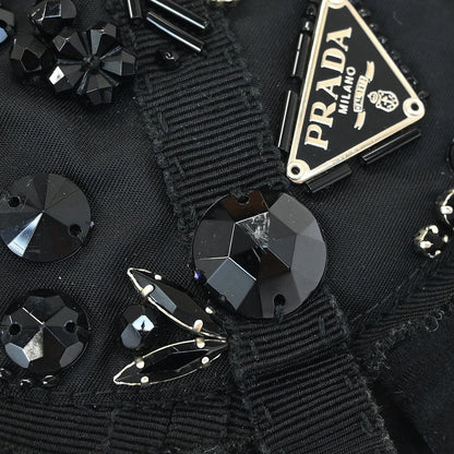 Prada Black Satin Handbag