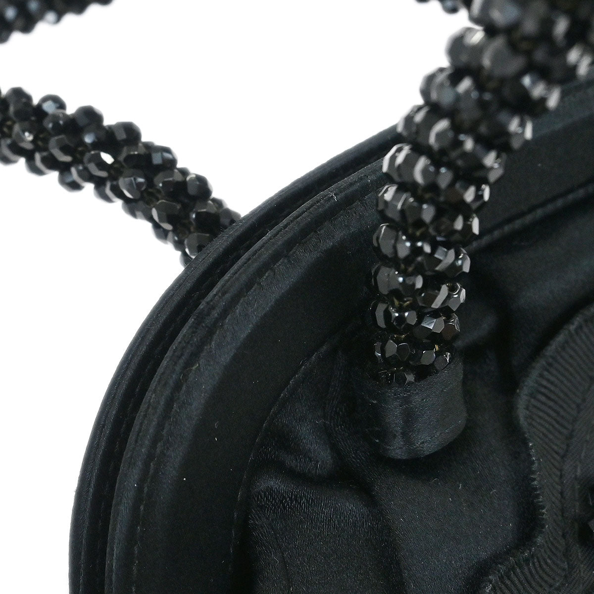 Prada Black Satin Handbag