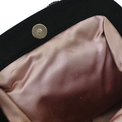 Prada Black Satin Handbag