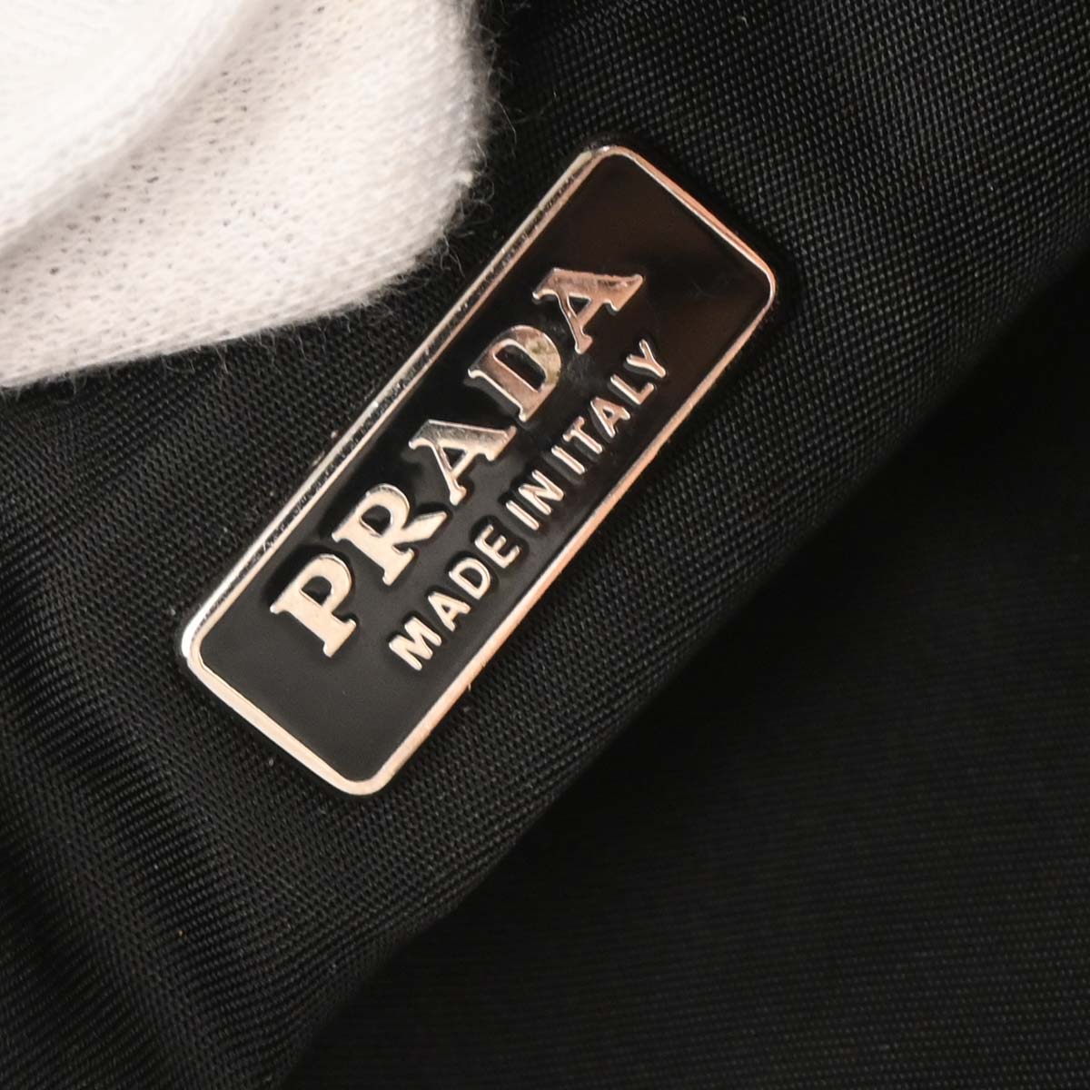 Prada Black Nylon Handbag
