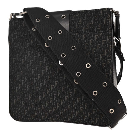 Christian Dior Black Trotter Street Chic Shoulder Bag