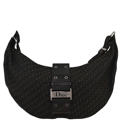 Christian Dior Black Trotter Street Chic Shoulder Bag