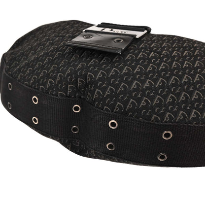 Christian Dior Black Trotter Street Chic Shoulder Bag