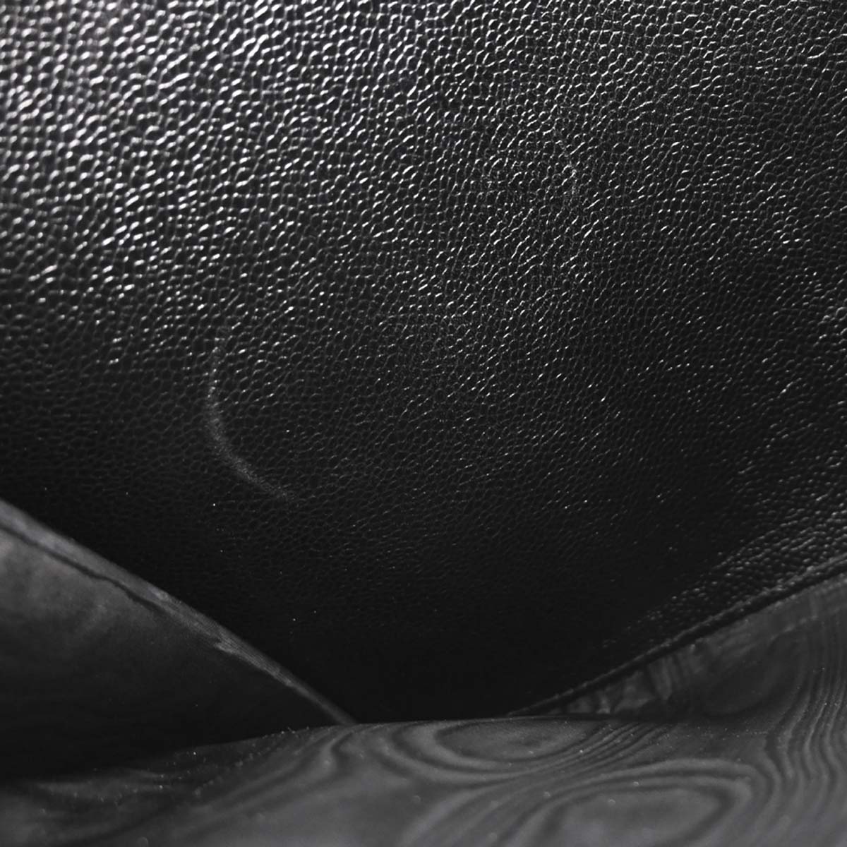 Chanel 1994-1996 Black Caviar Clutch Bag