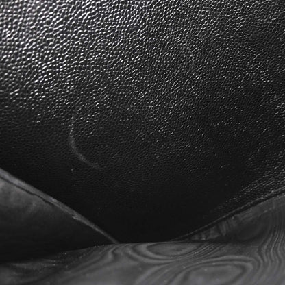 Chanel 1994-1996 Black Caviar Clutch Bag