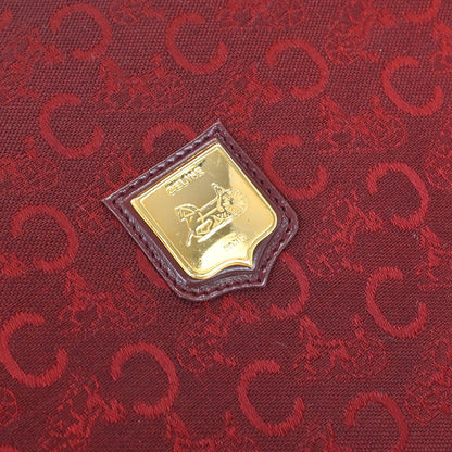 Celine Bordeaux C Macadam Shoulder Bag