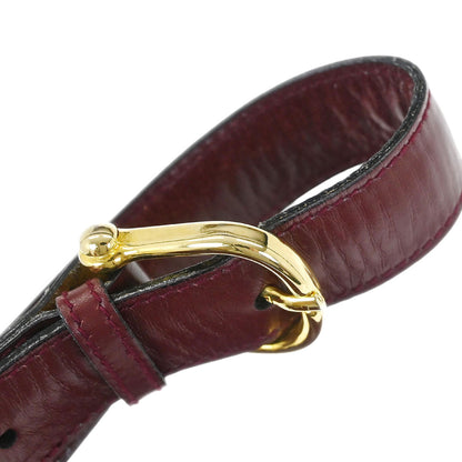 Celine Bordeaux C Macadam Shoulder Bag