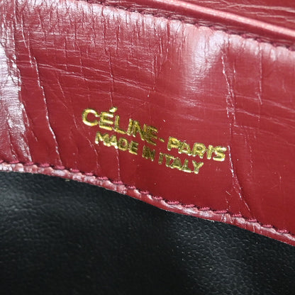 Celine Bordeaux C Macadam Shoulder Bag