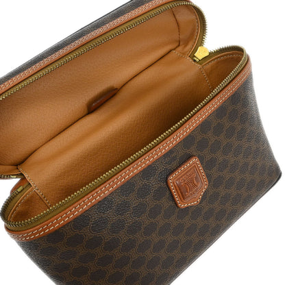 Celine Brown Macadam Vanity Handbag