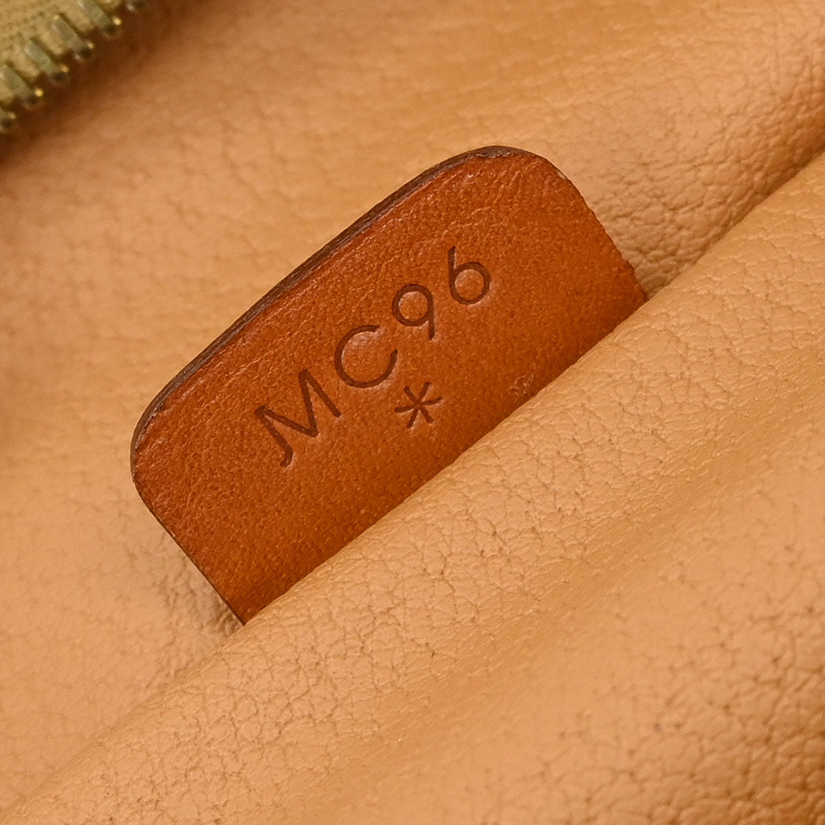 Celine Brown Macadam Vanity Handbag