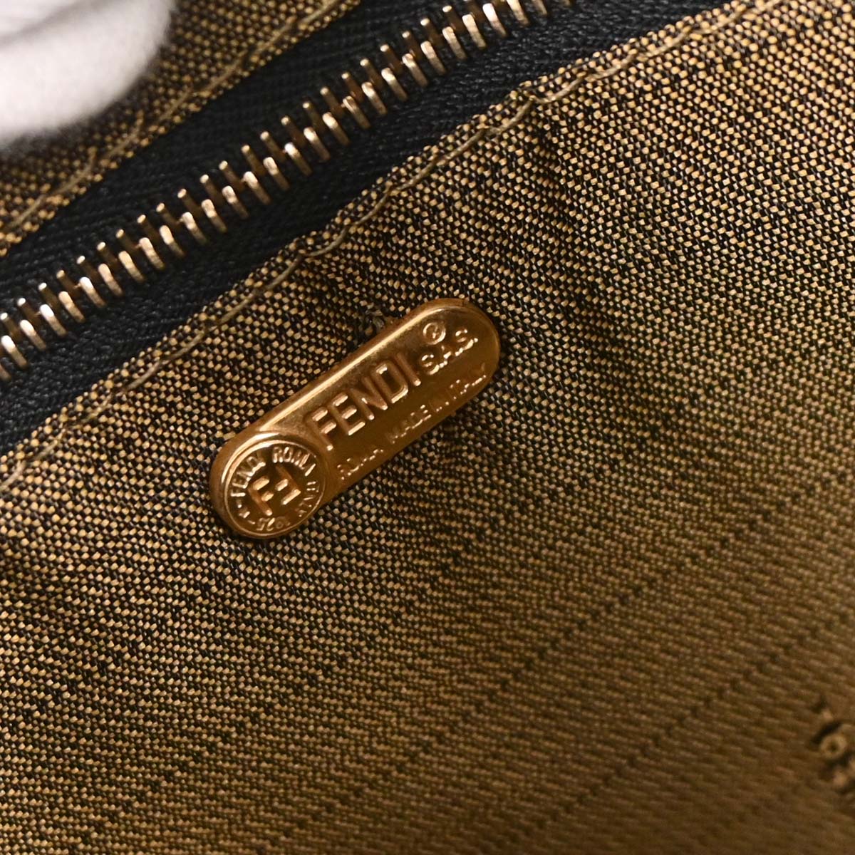 Fendi Brown Zucca Handbag